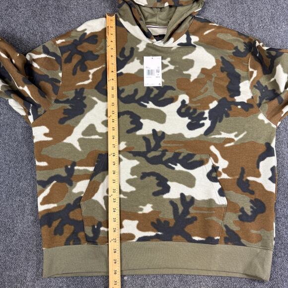 Nike Air Jordan MVP Camo Pullover Hoodie Men’s Size XXL Fleece FV7434-380 NWT - Picture 7 of 9